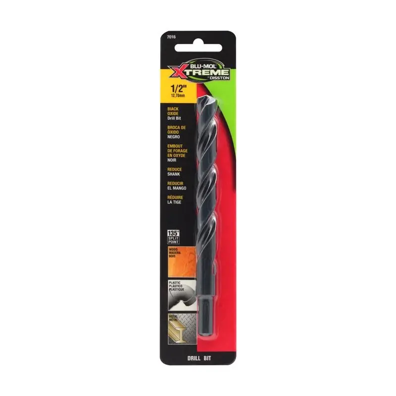 1/2 In. High Speed Steel Drill Bit 1 Pk