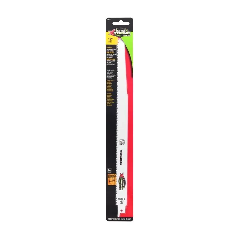 12 In. Bi-metal Reciprocating Saw Blade 6 Tpi 1 Pk