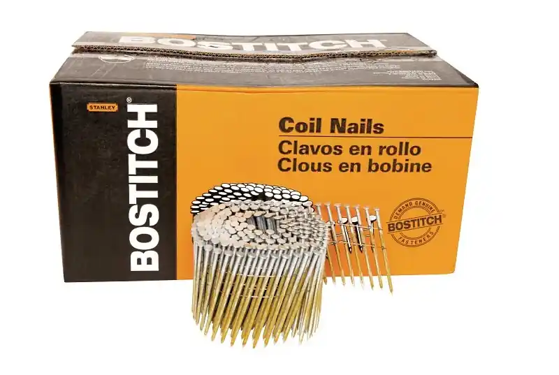 3-1/4 In. L Wire Coil Galvanized Framing Nails 15 Deg 2700 Pk