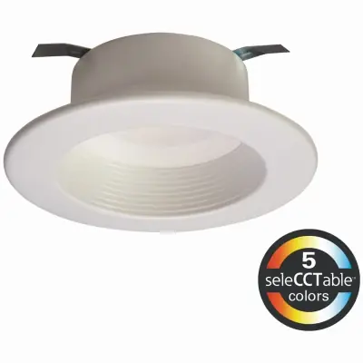 Led Retrofit Recessed Light Kit, Up To 621 Lumens, 4 In.