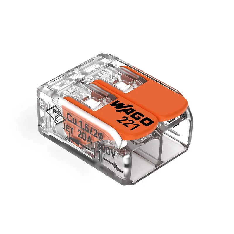 221 Series 2 Port Lever Cable Connector 50 Pk