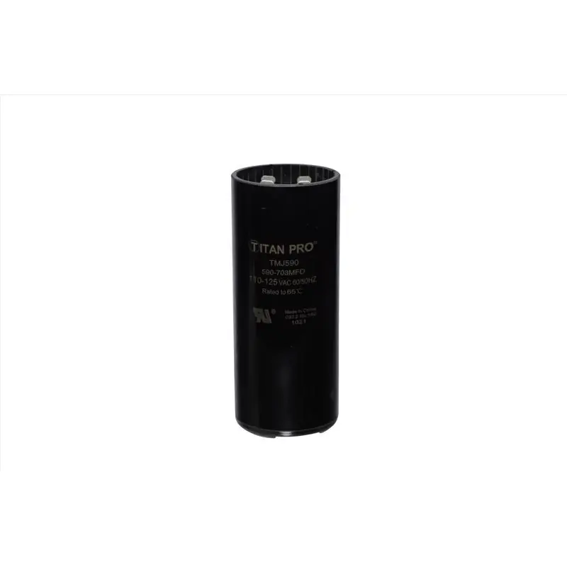 590-708 Mfd 125 Volt Round Start Capacitor For Electrical Applications