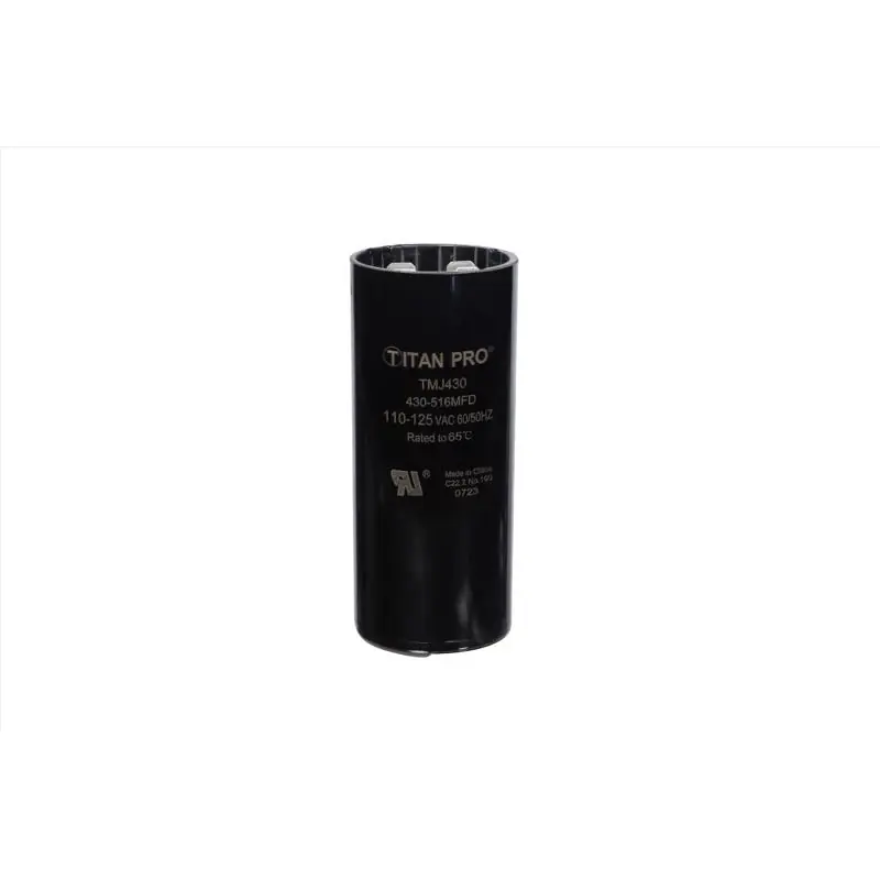 430-516 Mfd 125 Volt Round Start Capacitor For Electrical Applications