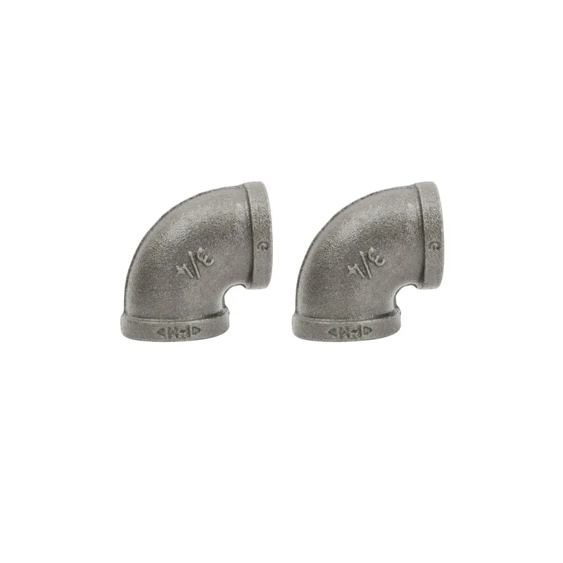 3/4 In. Fip Each X 3/4 In. D Fip Black Malleable Iron 90 Degree Elbow