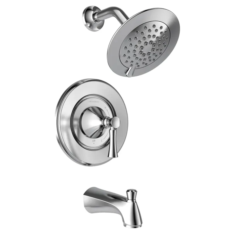 Chancellor Chrome Single-handle Lever Tub & Shower Faucet 7022502.002