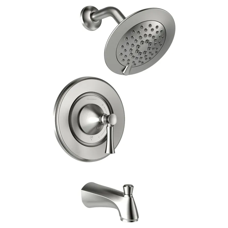 Chancellor Brushed Nickel Single-handle Tub & Shower Faucet 7022502.295