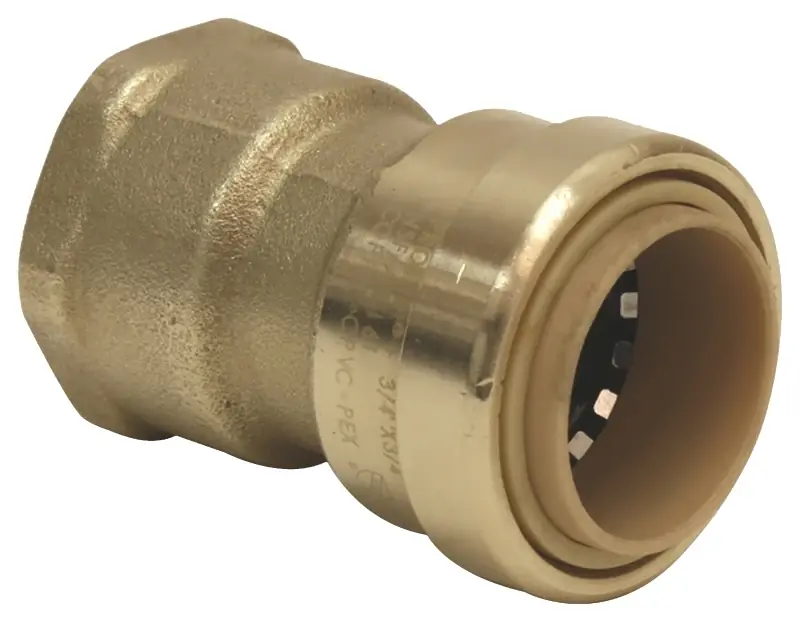 Push On Pipe Adapter 1/2 In. Copper X Female