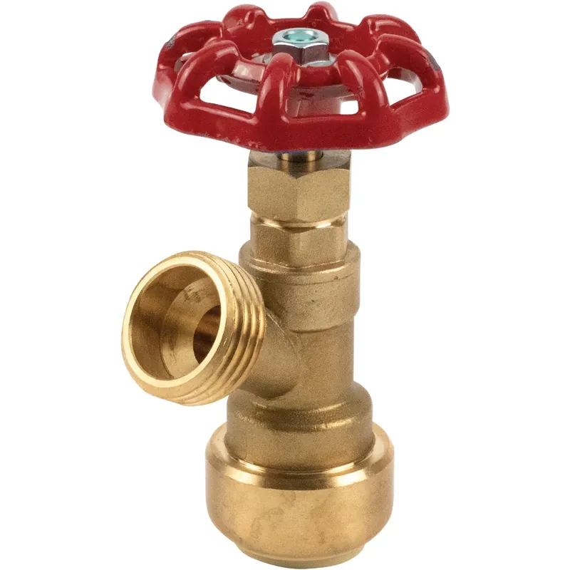 1/2 In. Pf X 3/4 In. Mht Brass Push Fit Boiler Drain Valve