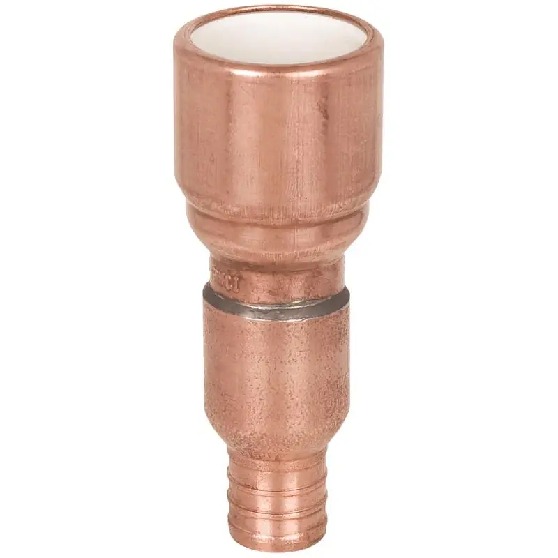 Powerpex 1 In. Pvc To 1 In. D Pex Copper Straight Adapter