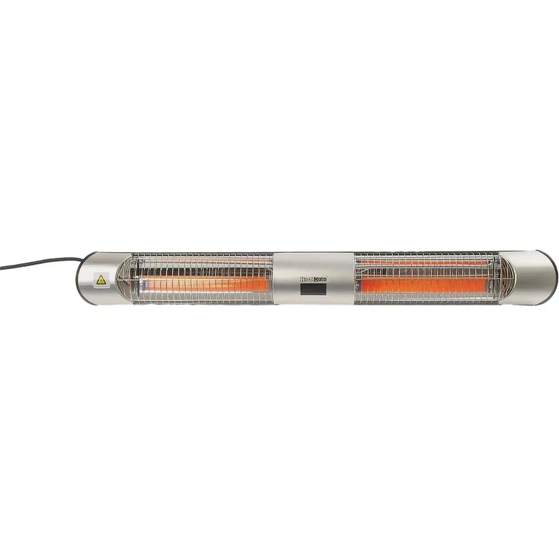 Hme-gd15 1450w 120v Electric Graphite Outdoor Patio Heater With Remote Control