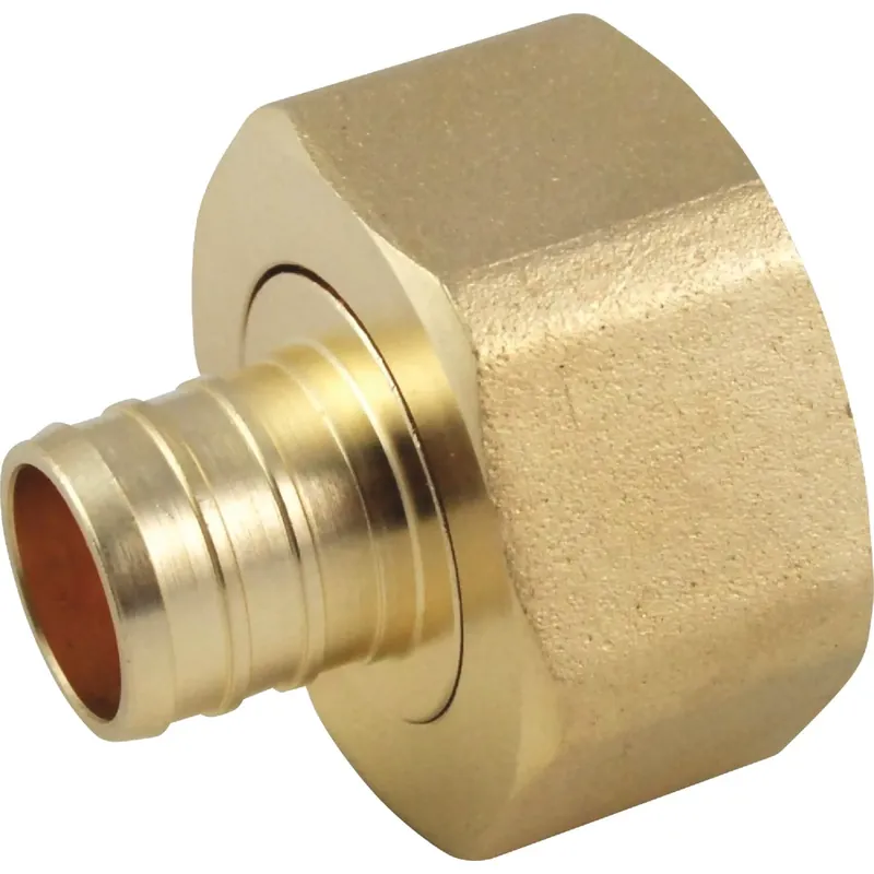 Pex Pipe Swivel Adapter, 3/4 X 1 In. Fnpt