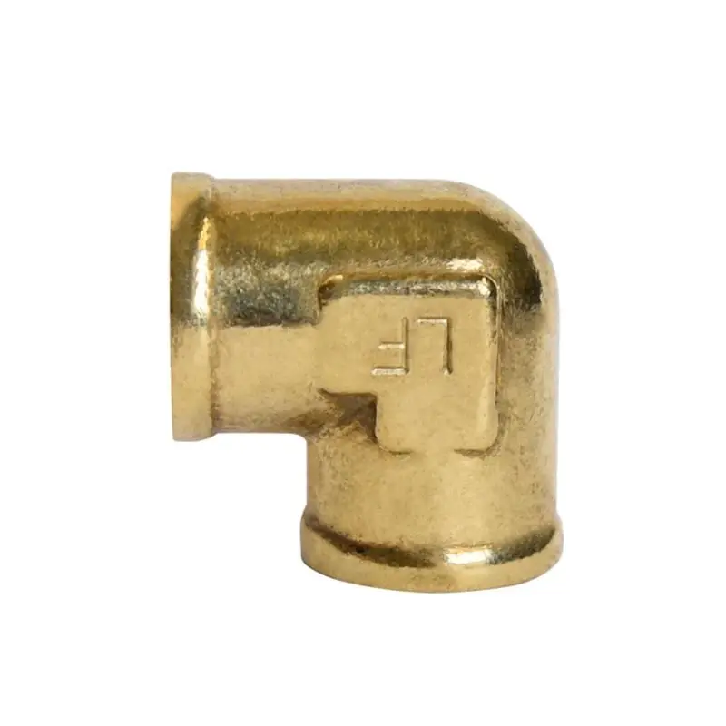 1/2 In. Fpt X 3/8 In. D Fpt Lead-free Brass 90 Degree Elbow
