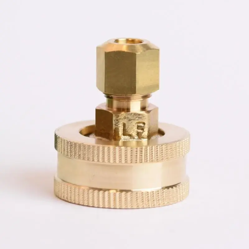 Brass 3/4 In. D X 1/4 In. D Adapter 1 Pk