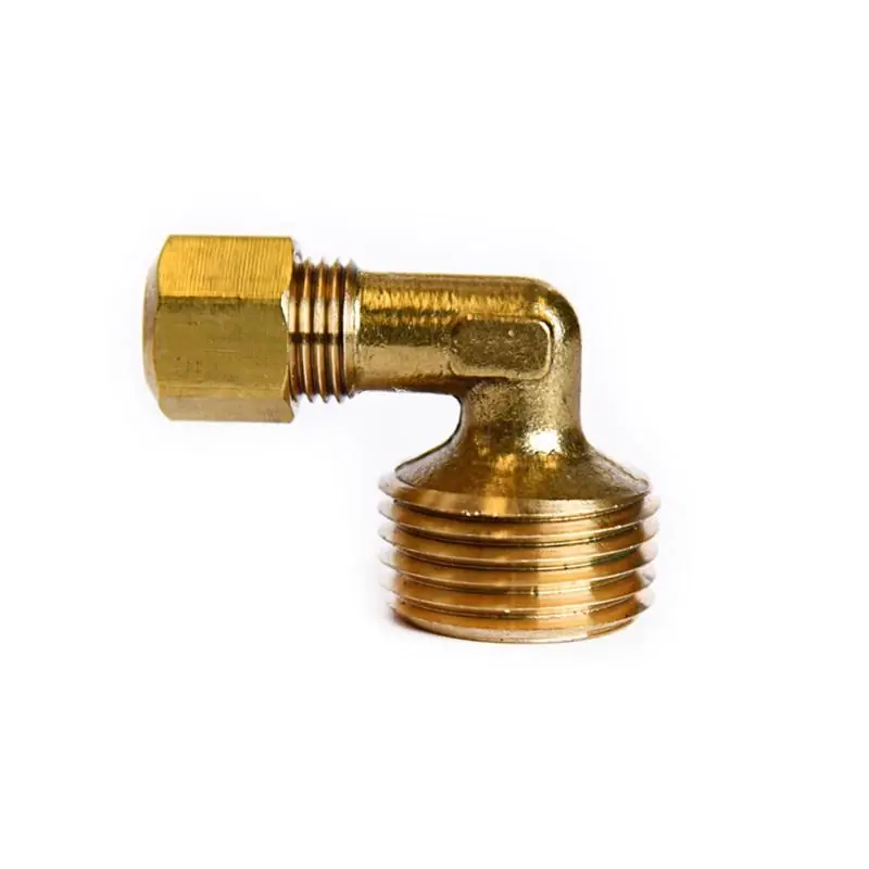 1/4 In. Compression X 1/2 In. D Mpt Brass 45 Degree Street Elbow