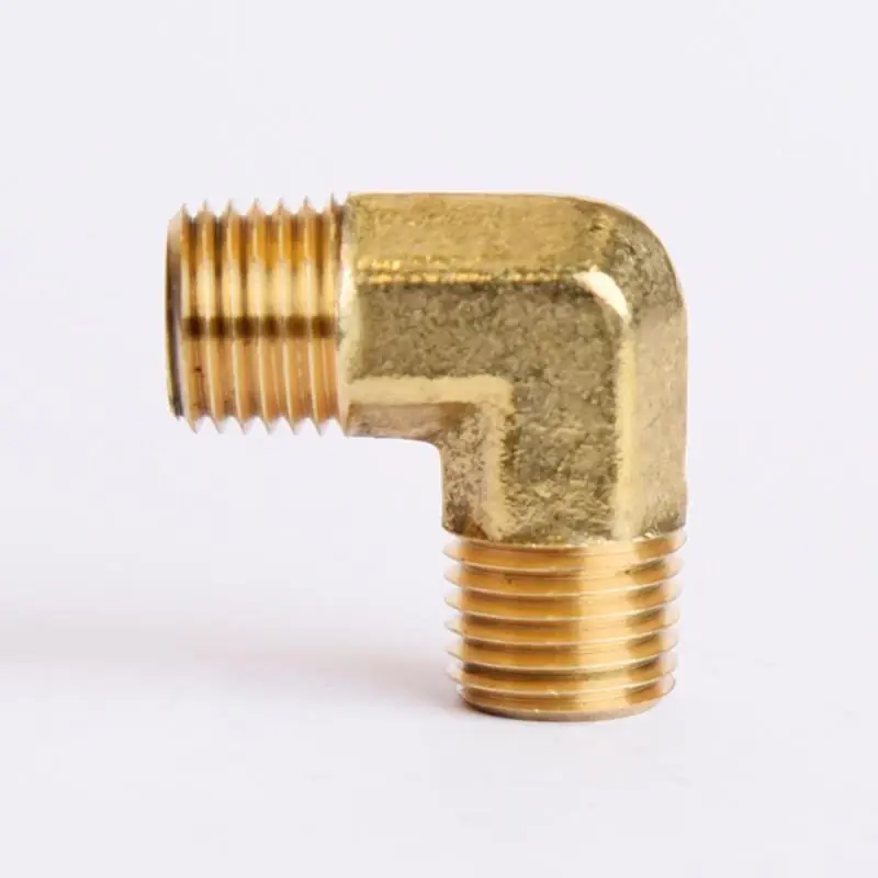 1/4 In. Mpt X 1/4 In. D Mpt Lead-free Brass 90 Degree Elbow Fitting