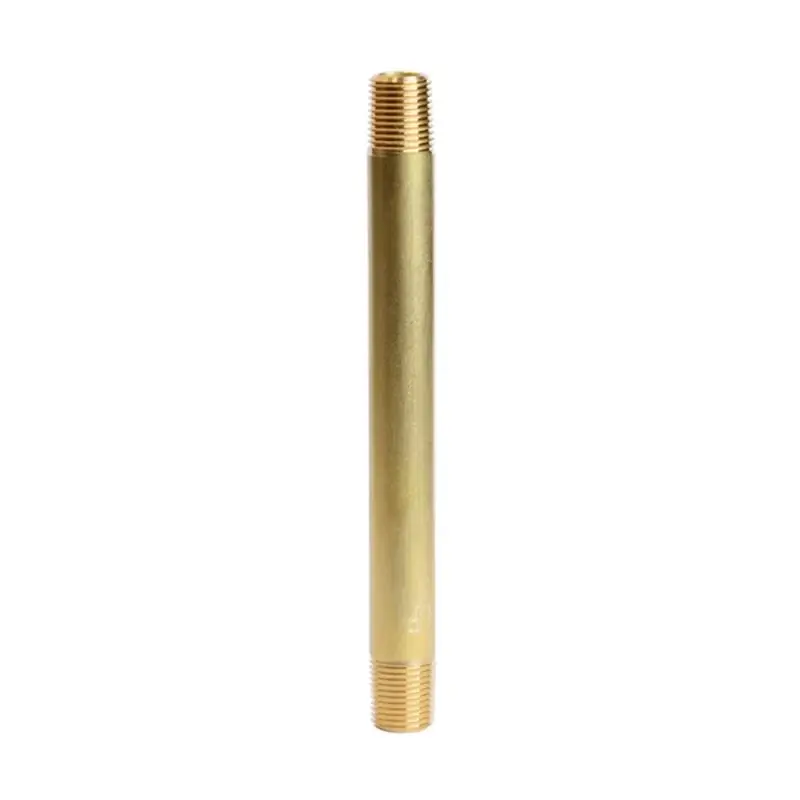 1/8 In. Mpt X 1/8 In. D Mpt Red Brass Nipple 4 In. Length