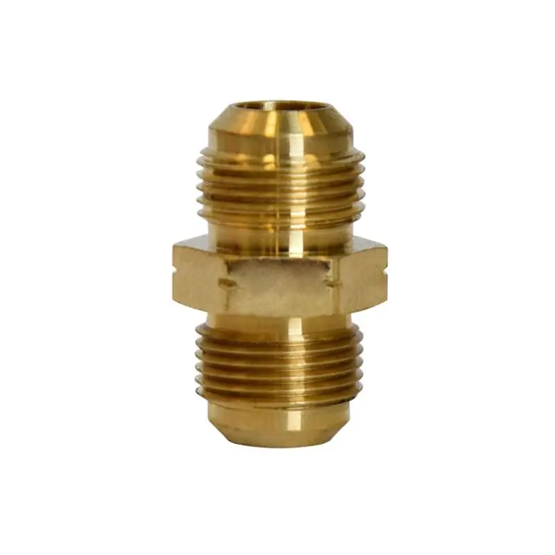 3/8 In. Flare X 3/8 In. D Flare Brass Space Heater Union - Lead-free