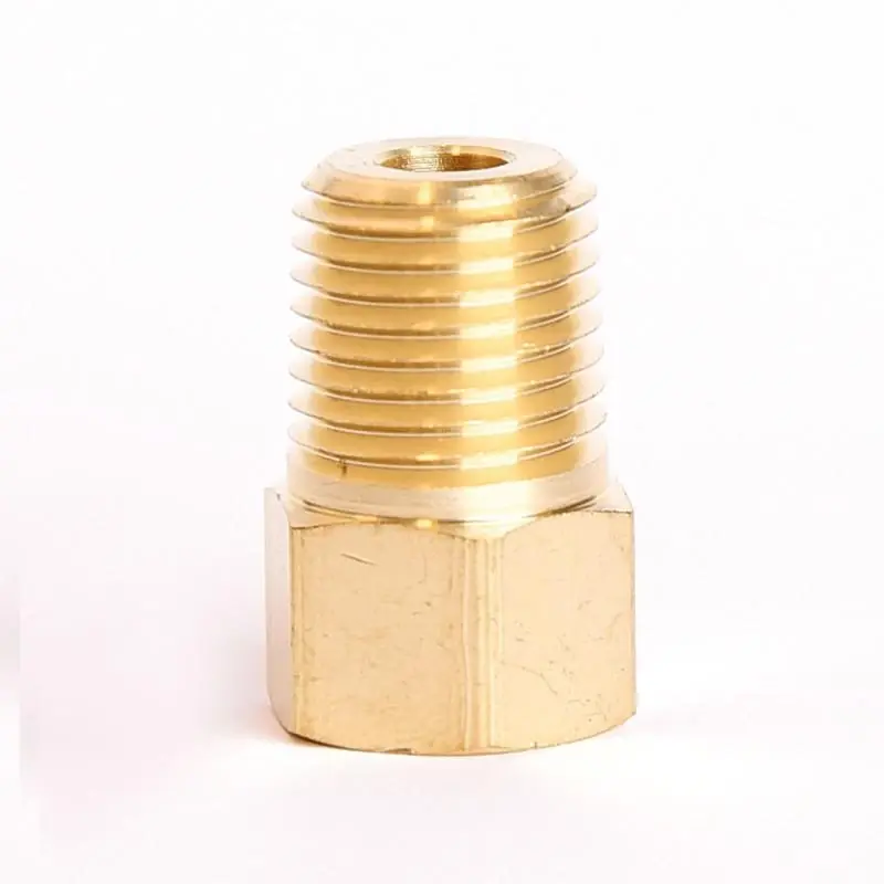 5/16 In. Flare X 1/4 In. D Male Brass Inverted Flare Adapter