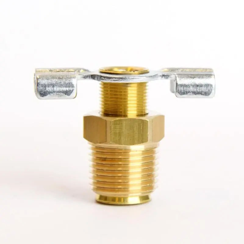 3/8 Inch Mpt Brass Drain Cock With External Seat - Durable And Reliable Plumbing Solution