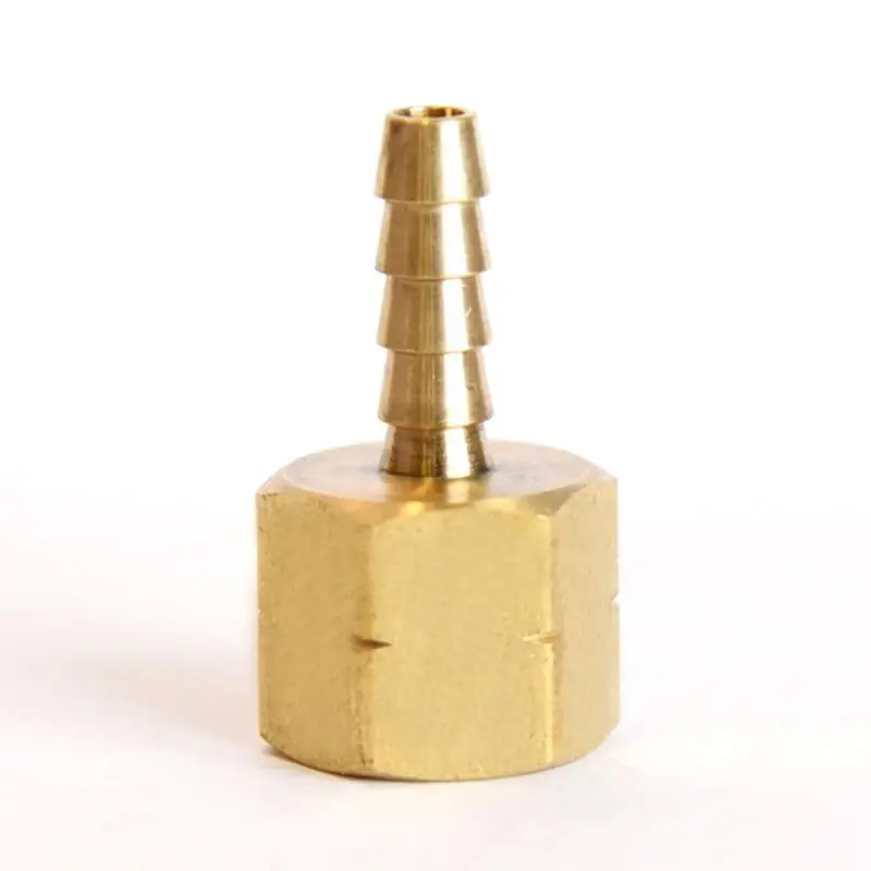 Brass 1/4 In. D X 3/16 In. D Adapter 1 Pk
