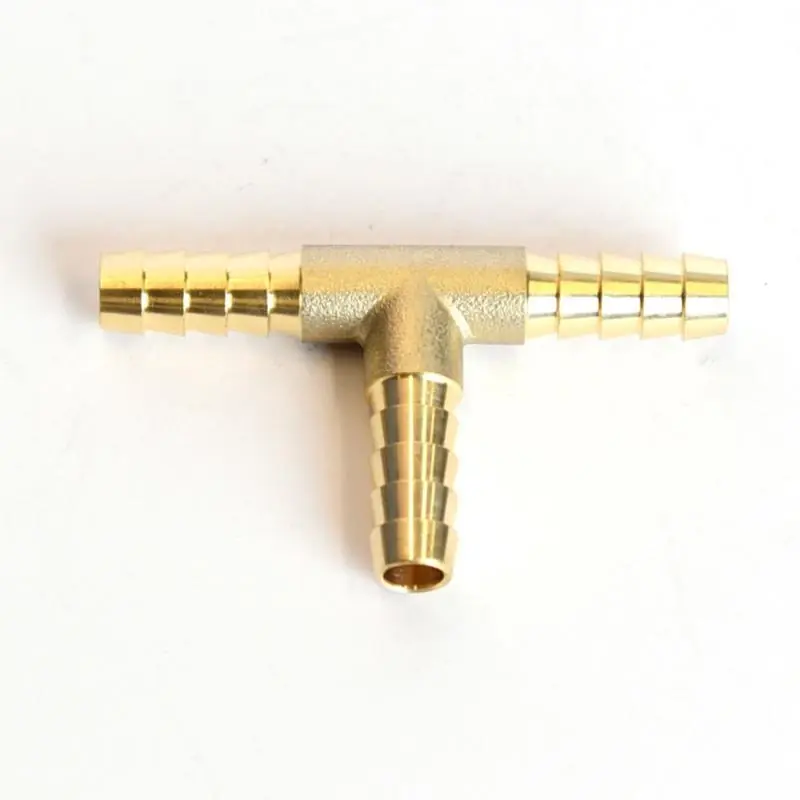 Brass 5/16 In. D X 5/16 In. D Tee Connector 1 Pk