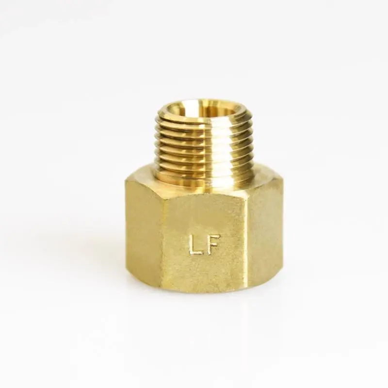 1/2 In. Fpt X 3/8 In. D Mpt Lead-free Brass Reducing Coupling