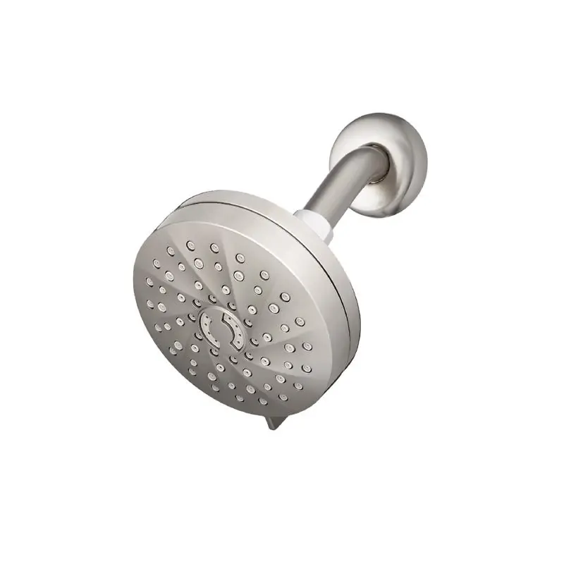 Revive Brushed Nickel Wallmount Showerhead With 7 Settings, 1.8 Gpm