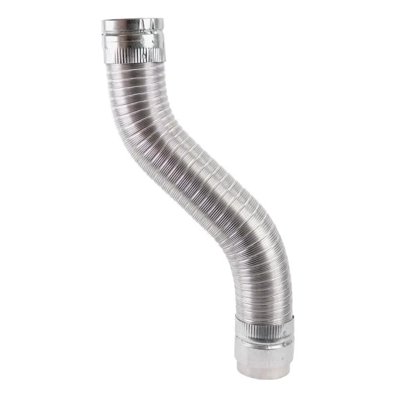 4 In. Diameter X 42 In. Length Aluminum/galvanized Steel Gas Vent Connector