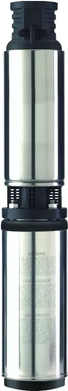 1/2 Hp Stainless Steel Submersible Well Pump, Model Fp2211, 600 Gph