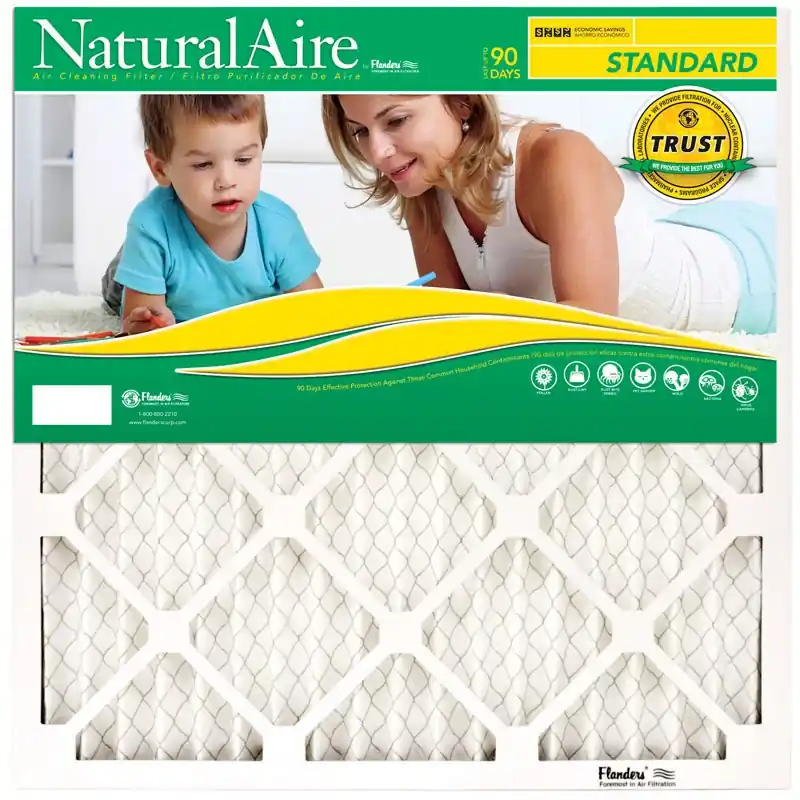 25 In. W X 32 In. H X 1 In. Synthetic 8 Merv Pleated Air Filter 1 Pk