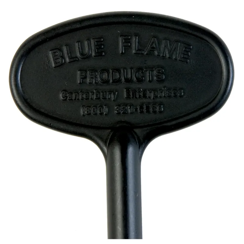 Universal Gas Valve Key, Black, 3 In.