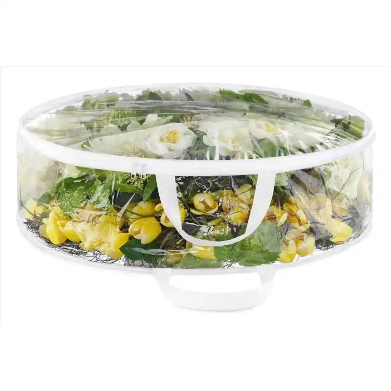 Clear Wreath Storage Bag 8 In. H X 30 In. W X 30 In. D