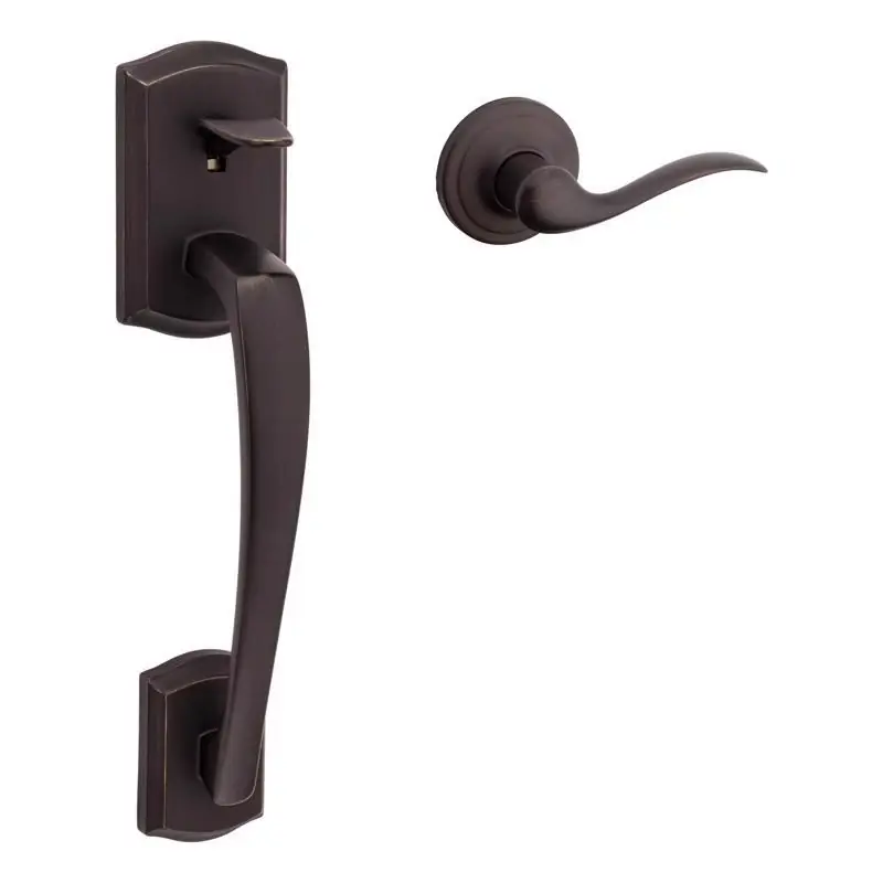 Prescott Venetian Bronze Entry Handleset 1-3/4 In. With Adjustable Backset