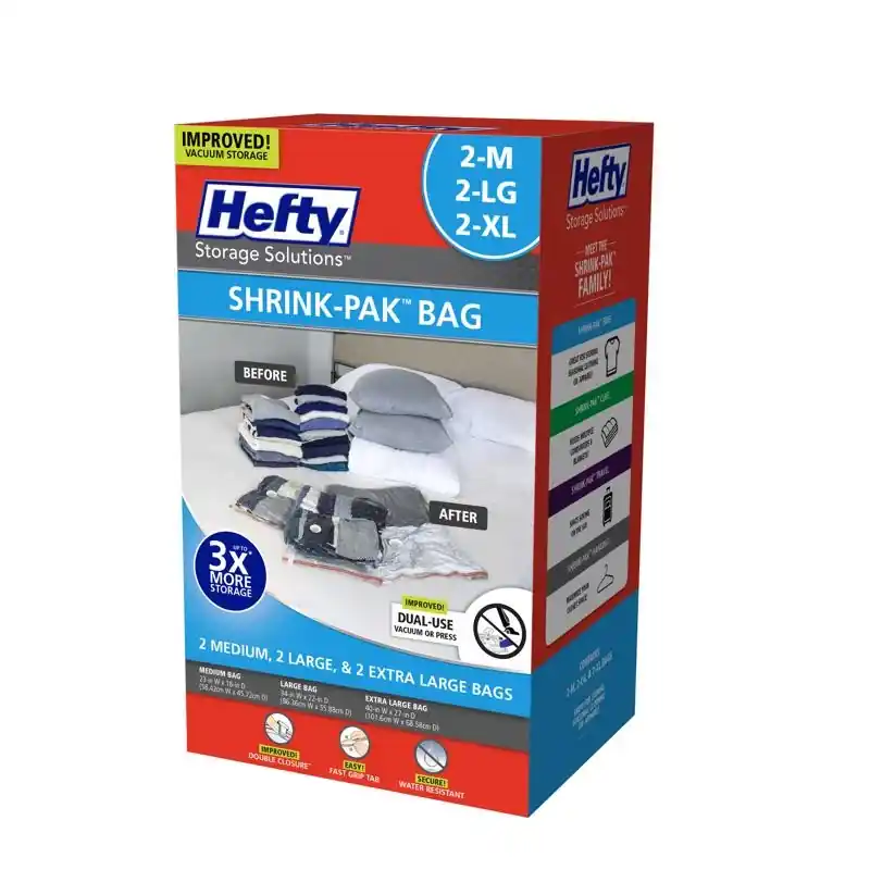 Shrink-pak Clear Vaccum Storage Bag