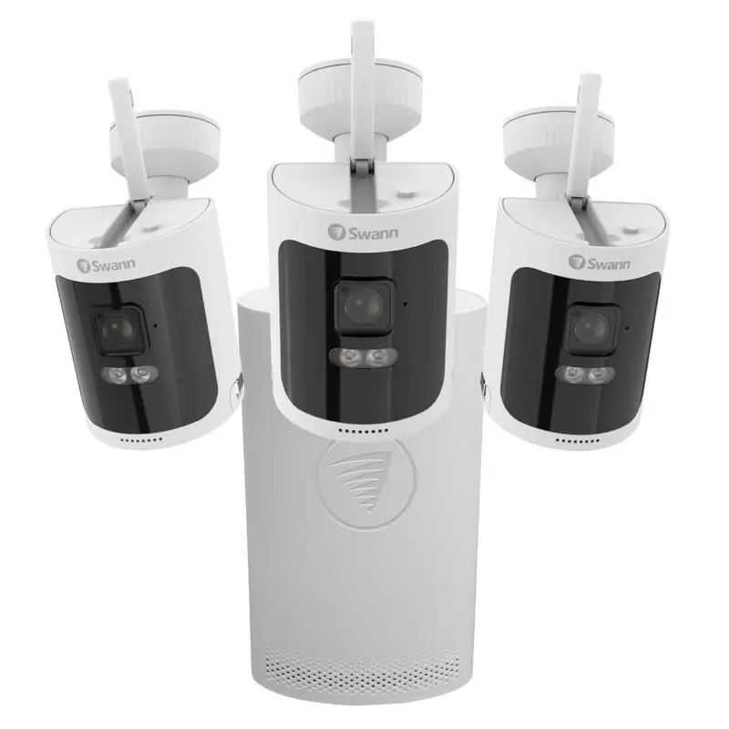 Allsecure600 Battery Powered Indoor/outdoor Smart Nvr Security Camera System