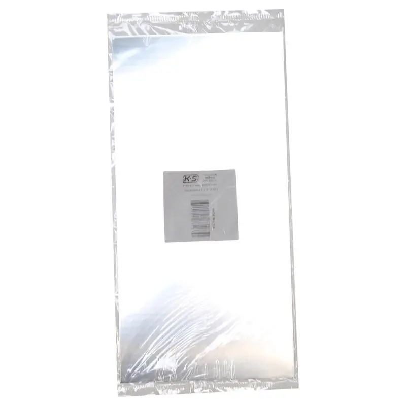 12 In. X 6 In. Stainless Steel Sheet, 22 Gauge Metal Extrusion
