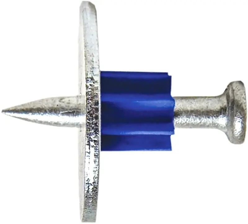 .300 In. Diameter X 1 In. Length Steel Flat Head Drive Pin With Washer