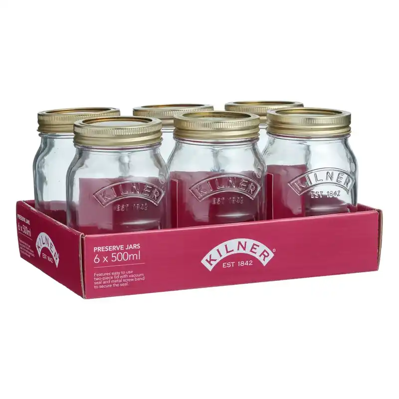 Regular Mouth Preserve Jar 17 Oz 6 Pk