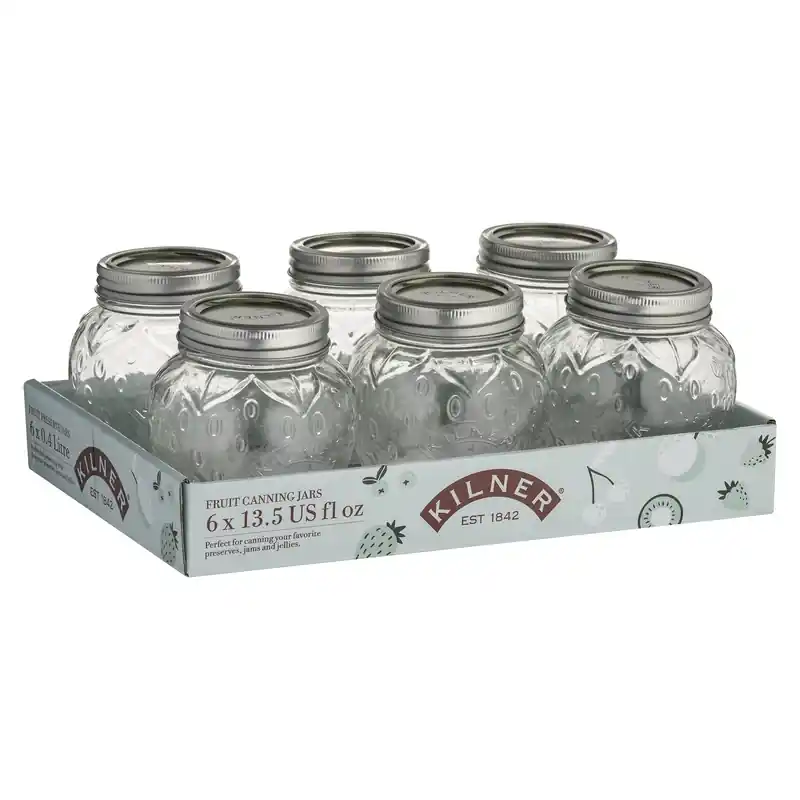 Regular Mouth Canning Jar 13.5 Oz 6 Pk