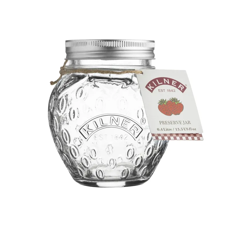 Strawberry Regular Mouth Preserve Jar 13.5 Oz 1 Pk