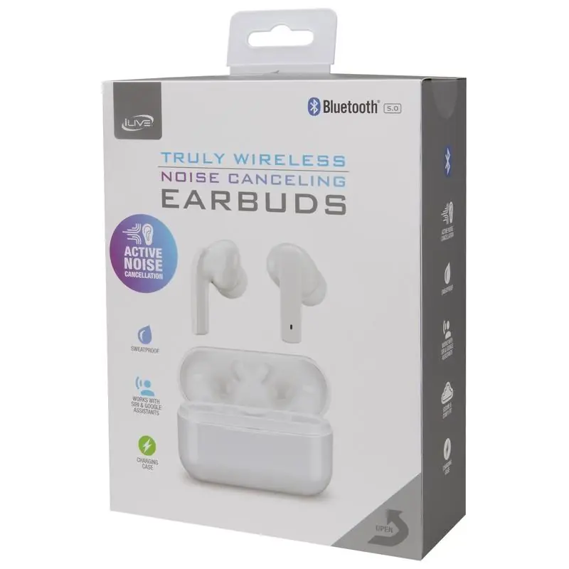Wireless Bluetooth Earbuds W/charging Case 1 Pk