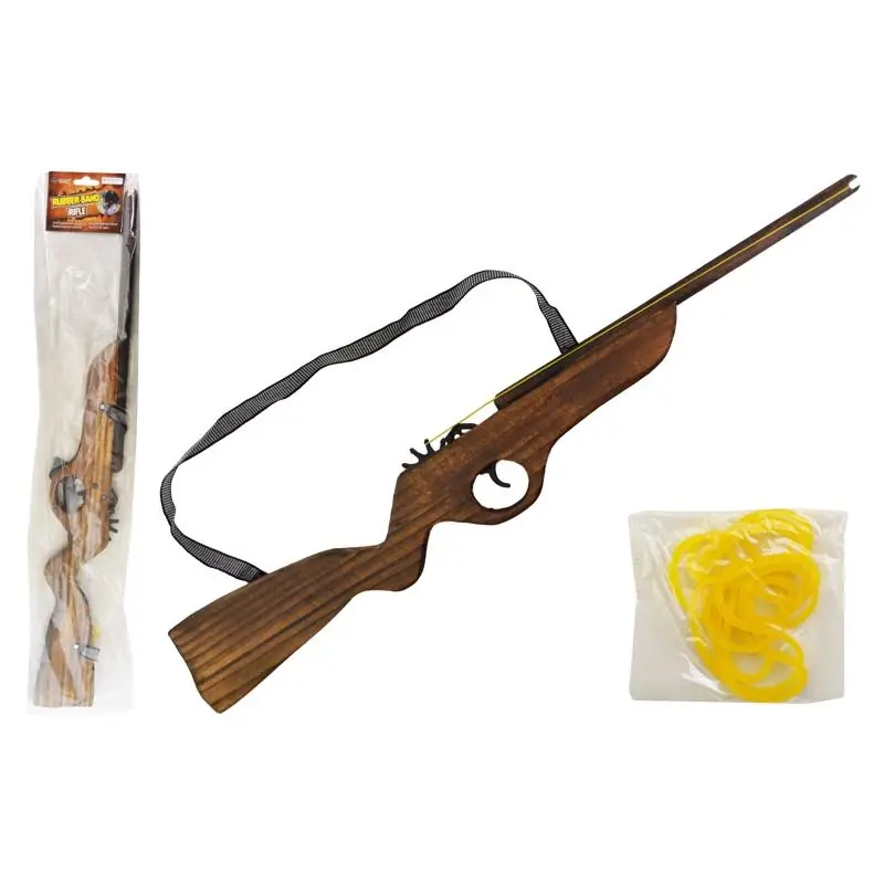 Wood Toys Rubber Band Rifle Wood 1 Pk