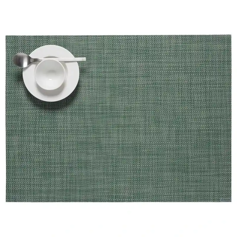 Ivy Vinyl Placemats 19 In. L X 14 In. W - Rectangular Kitchen Textiles