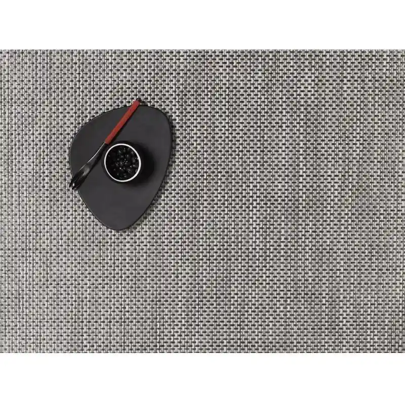 Oyster Vinyl Placemats 19 In. L X 14 In. W - Rectangular Kitchen Textiles