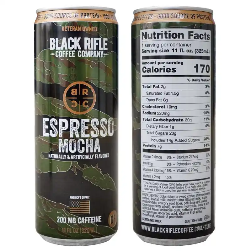 Rtd Espresso Mocha Espresso Coffee 1 Pk