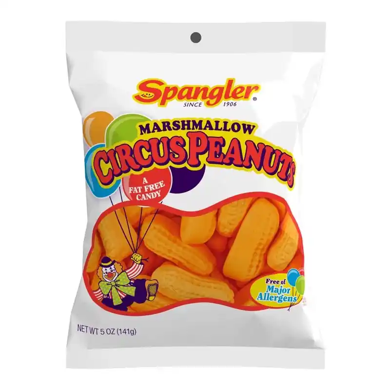 Marshmallow Circus Peanuts Banana Candy 5 Oz