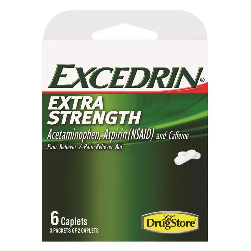 Pain Reliever 6 Ct 1 Pk