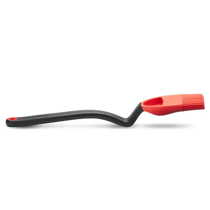 Brizzle 12 Inch Nylon/silicone Basting Brush In Black/red