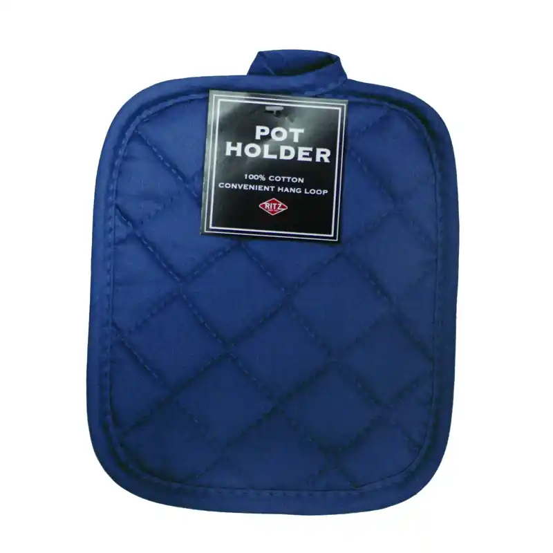 Federal Blue Pebble Cotton Pot Holder