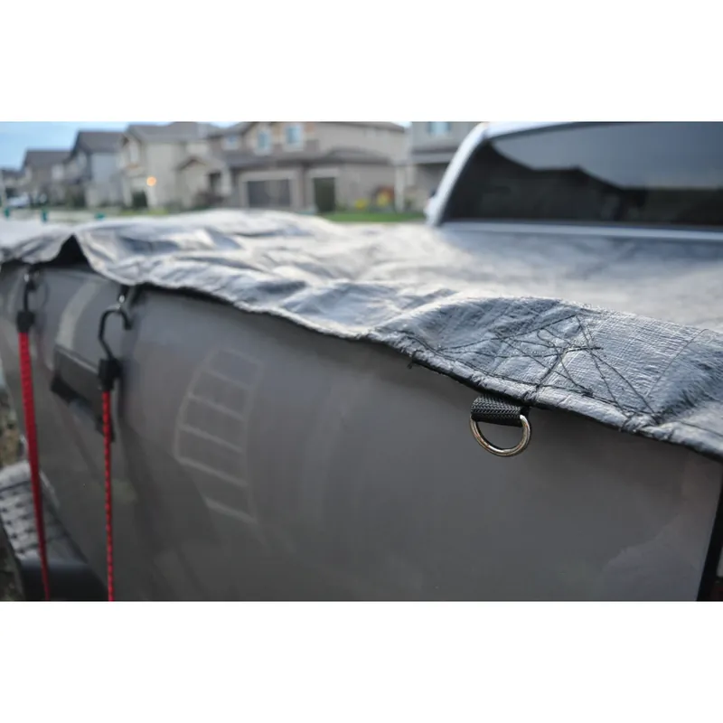 Dry Top 8 Ft. W X 10 Ft. L Heavy Duty Polyethylene Tarp - Black